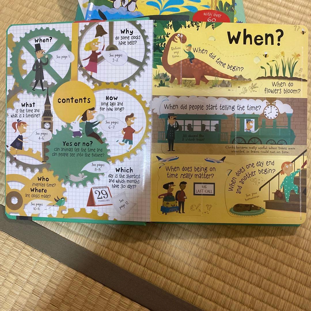 英語絵本Usborne フラップ絵本セット 6冊