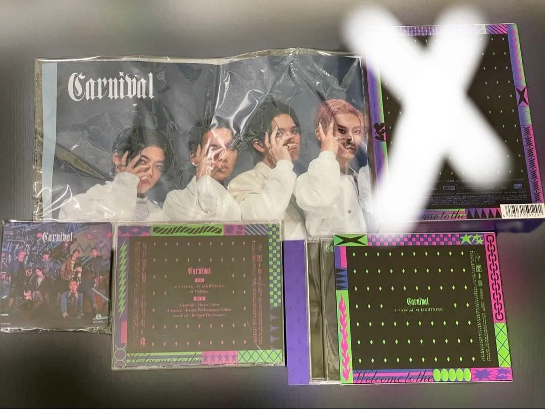 まとめ売りMAZZEL vivid carnival paradeCD特典グッズ