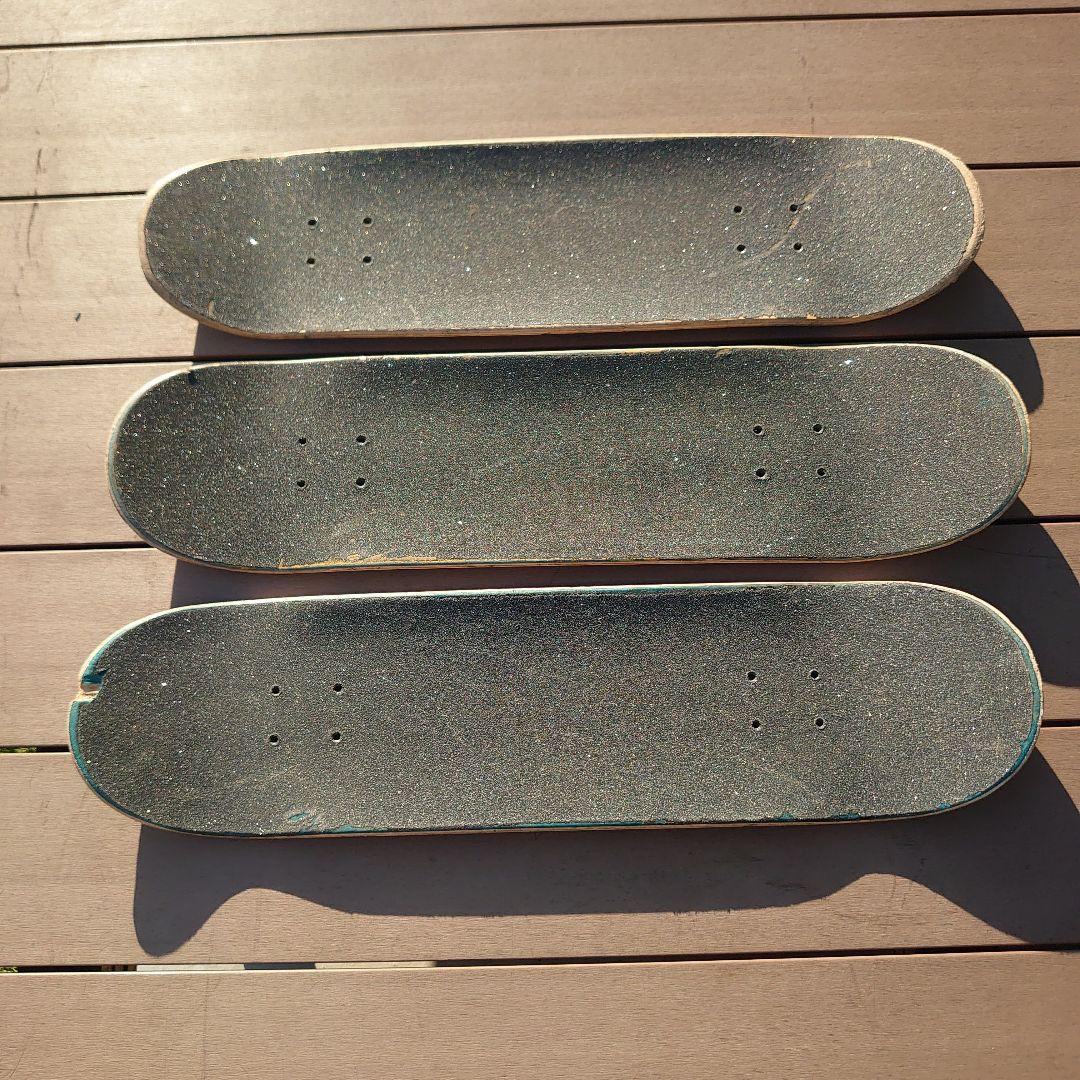 スケートボードデッキ 3枚セット
