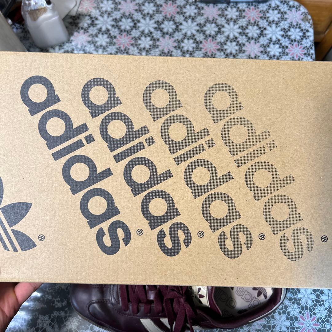 adidas Samba wバーガンディ、マルーン　26.5