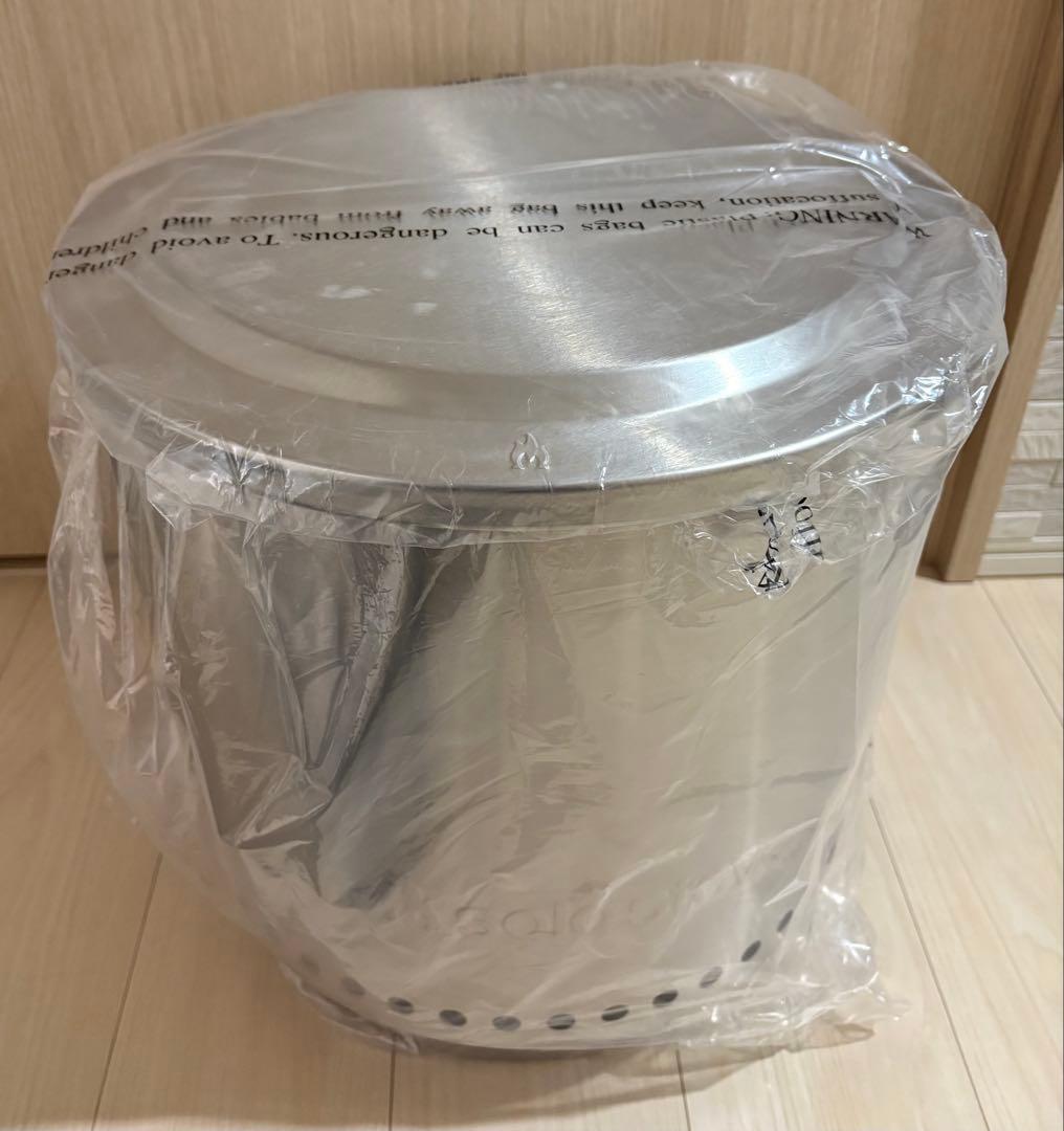 ソロストーブ レンジャー（旧型）、ケース、蓋、シェルター、ハンドル セット販売