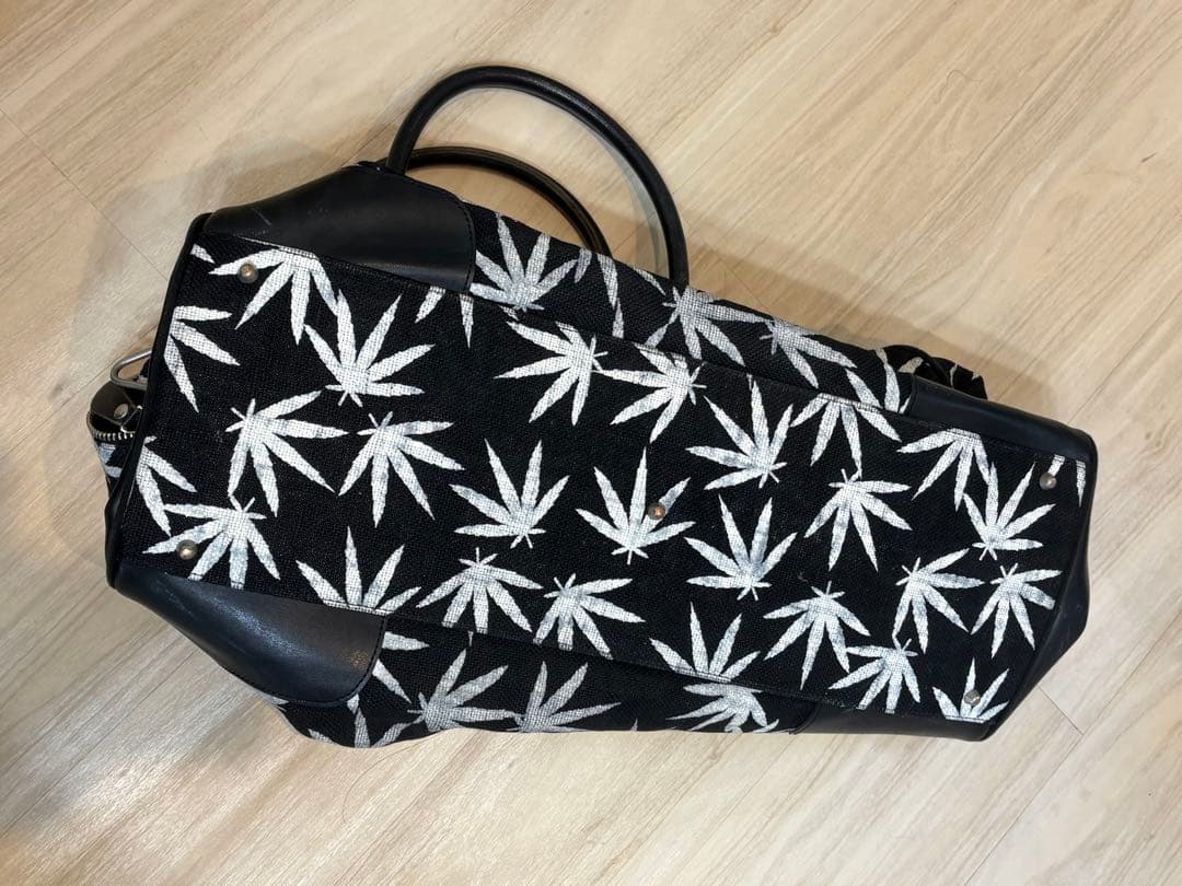 【希少】OZONE ROCKS ヘンプ柄 ボストンバッグ 大容量