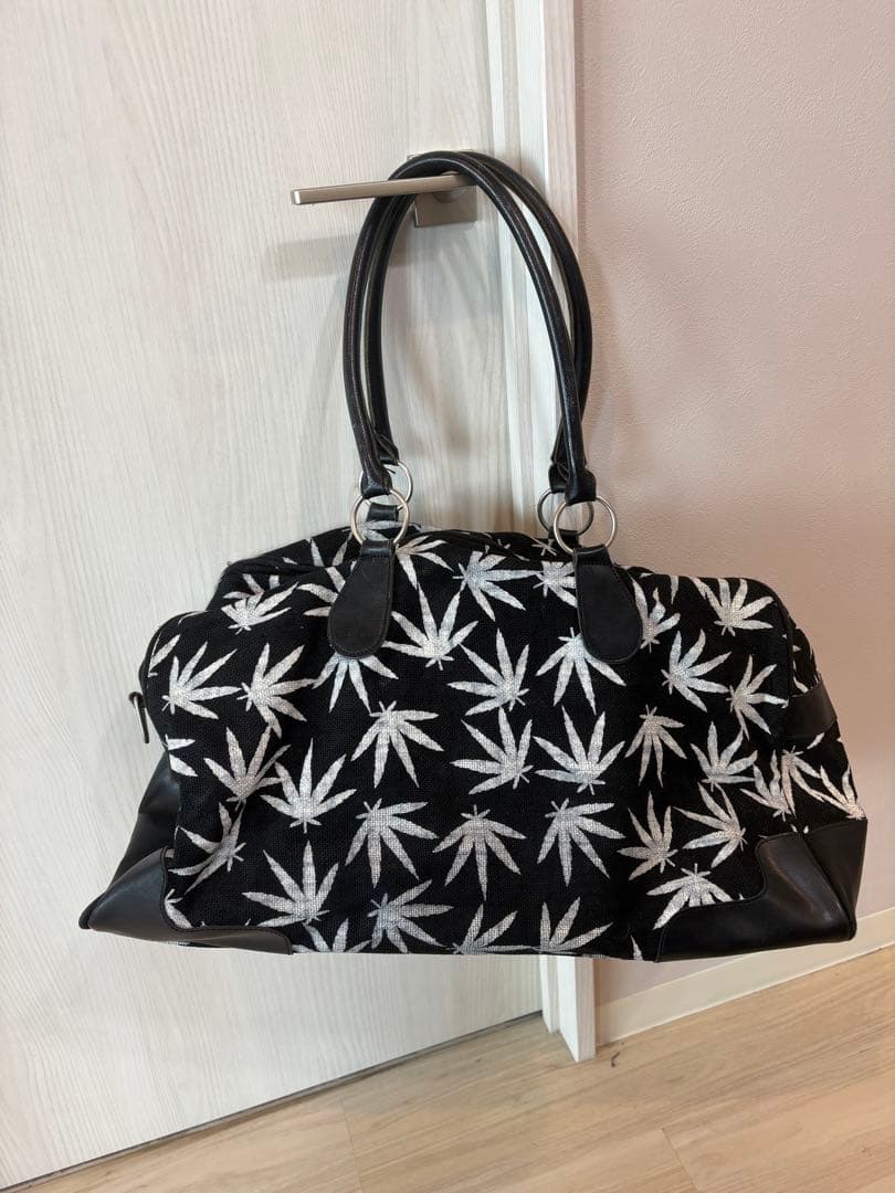 【希少】OZONE ROCKS ヘンプ柄 ボストンバッグ 大容量