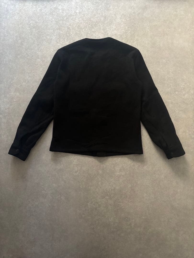 LEMAIRE ノーカラージャケット ブラック