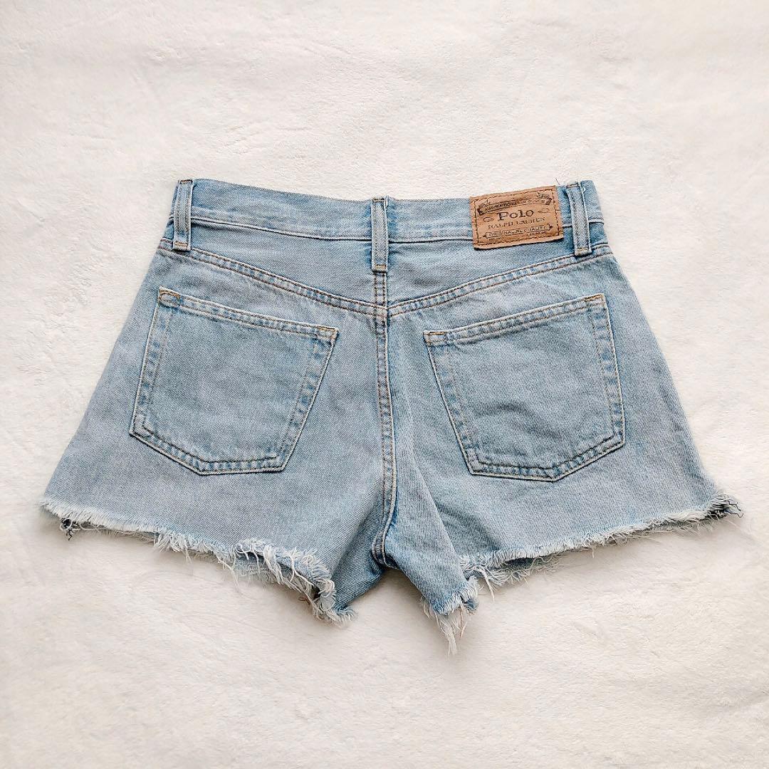 新作　RALPH LAUREN ラルフローレン　デニム　ショート　パンツ　25
