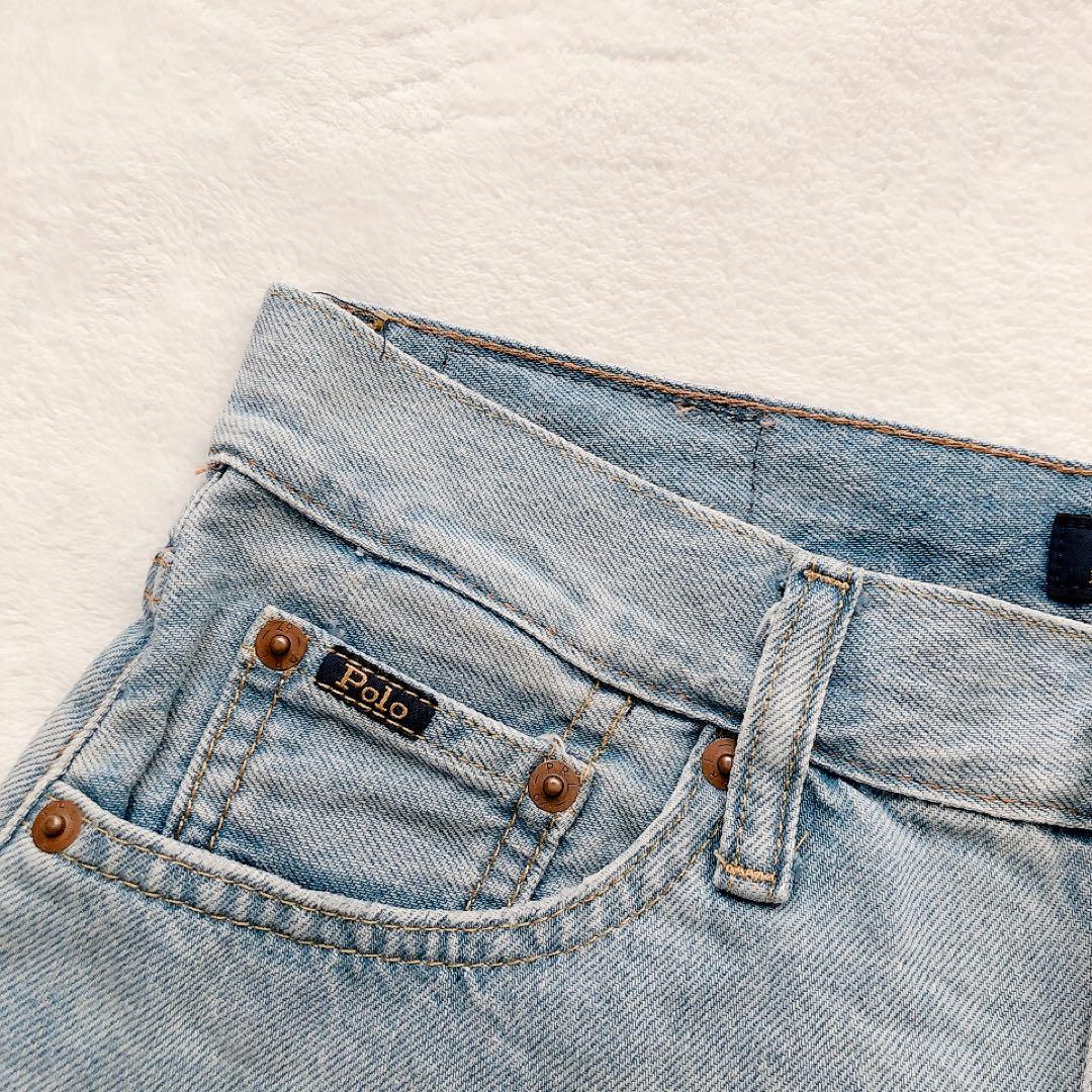 新作　RALPH LAUREN ラルフローレン　デニム　ショート　パンツ　25
