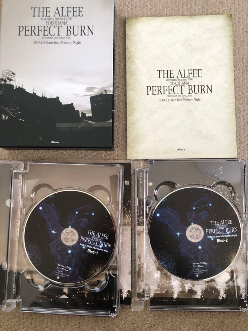 THE ALFEE 2009年 夏イベDVD 4本セット