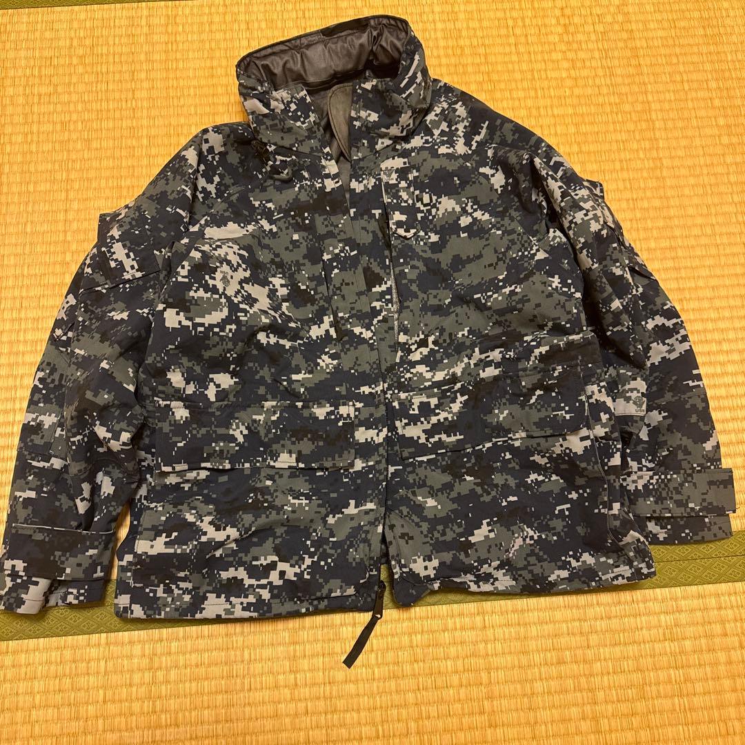 US.NAVY NWU GORE-TEX ゴアテックスパーカー 素材　迷彩
