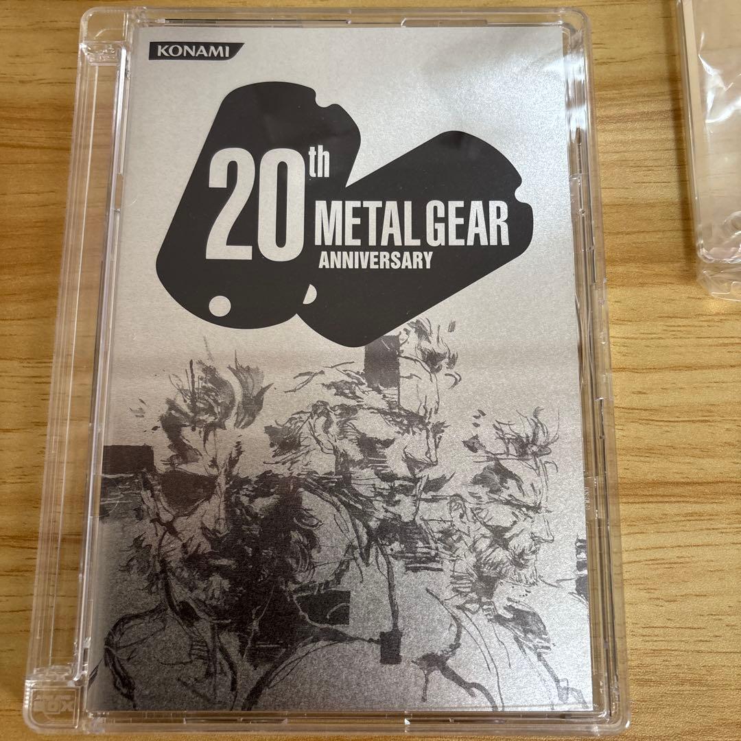 非売品　レア　メタルギア20周年　パーティ　記念品　l gear