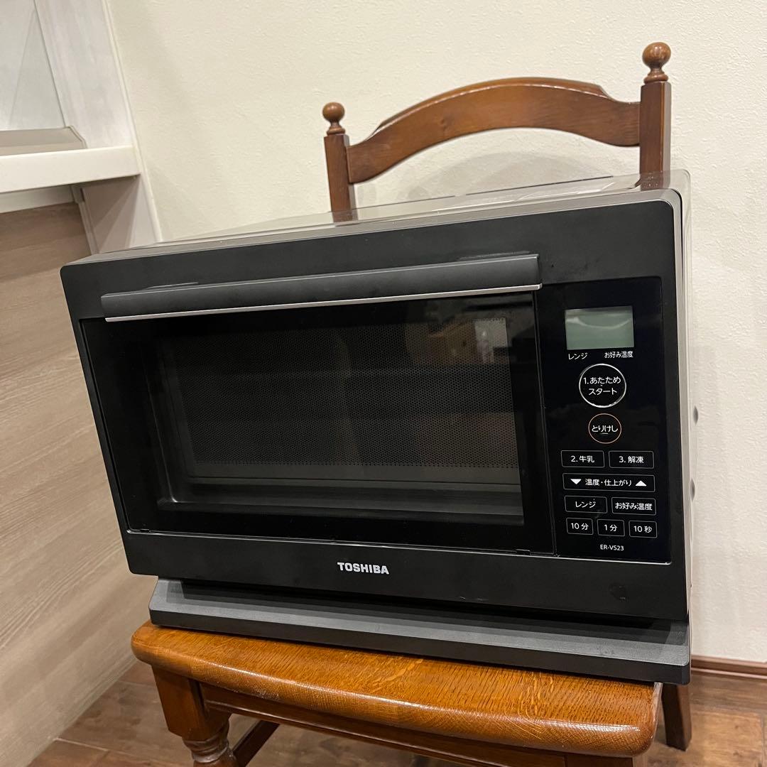 TOSHIBA 電子レンジ　ER-VS23(K) 美品