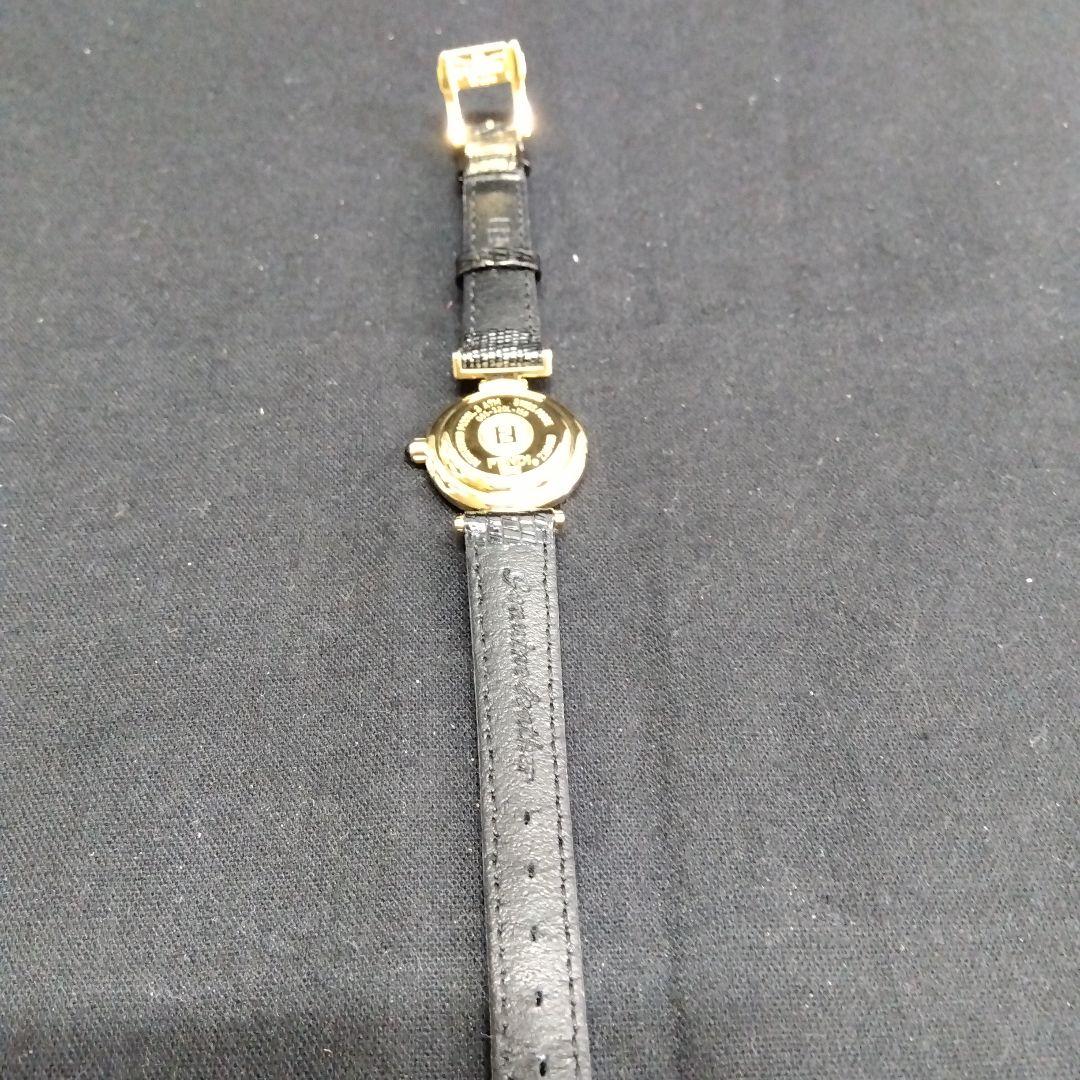FENDI 腕時計 F3211-320 ブラックレザー