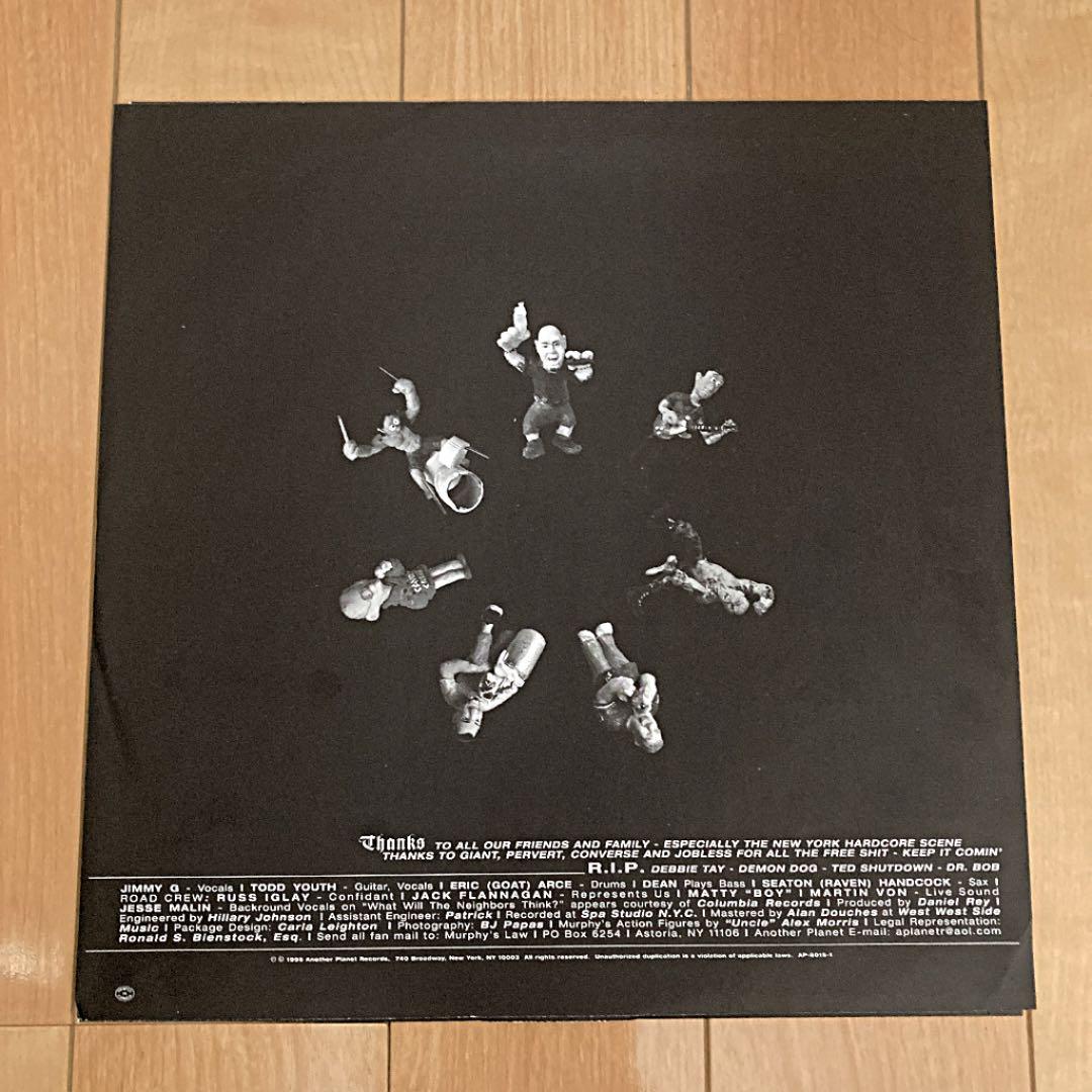 MURPHY'S LAW[マ－フィ－ズロウ] LP カラ－盤 貴重