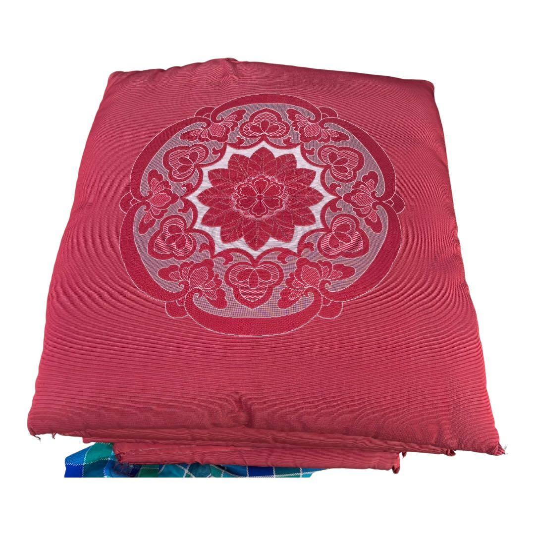 座布団　赤　10枚組　まとめ売り