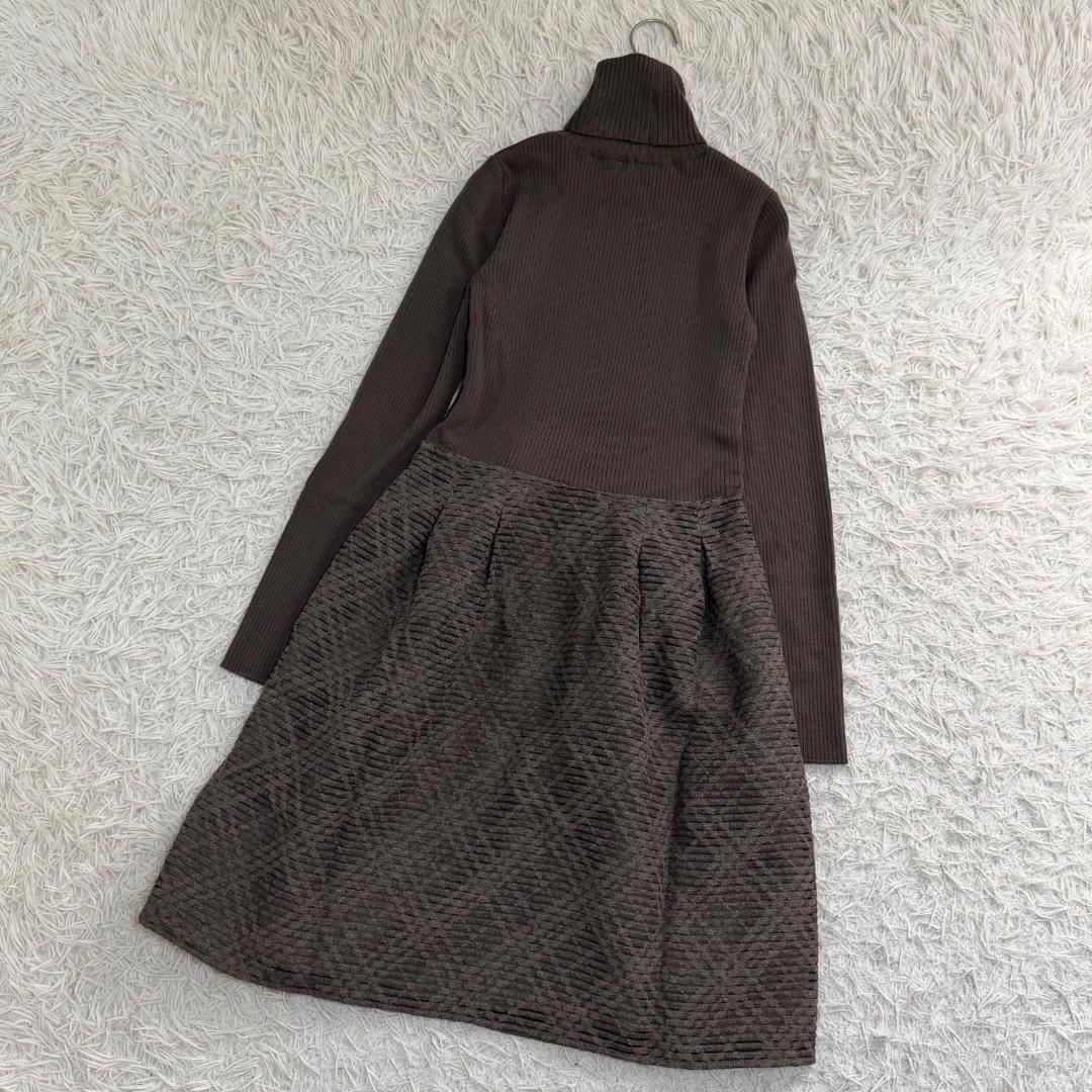 16746✨タグ付き✨デイジーリンフォクシー 長袖ワンピース 38 M ウール