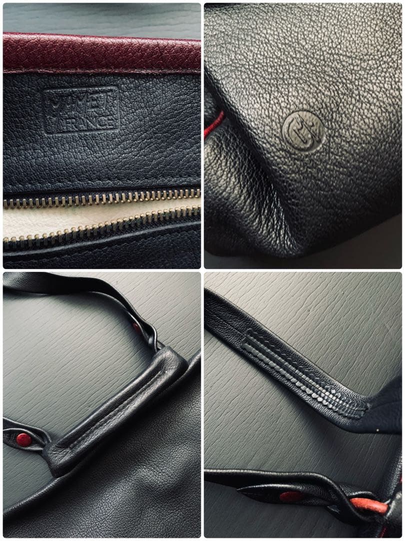 革の魔術師「MAMET MAROQUINIER 」 芸術的バッグ ¥20万程