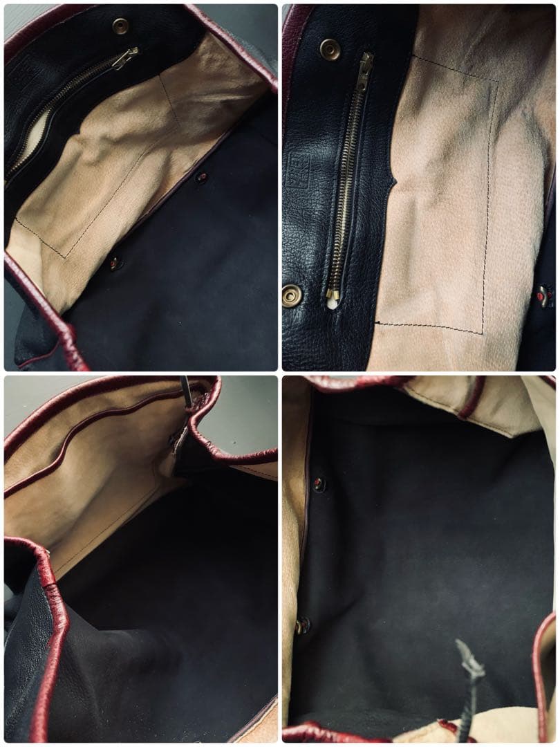 革の魔術師「MAMET MAROQUINIER 」 芸術的バッグ ¥20万程