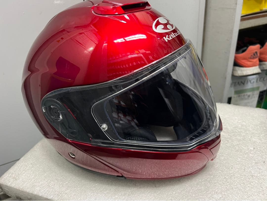 システムヘルメット OGK kabuto ibuki フルフェイス レッド XL