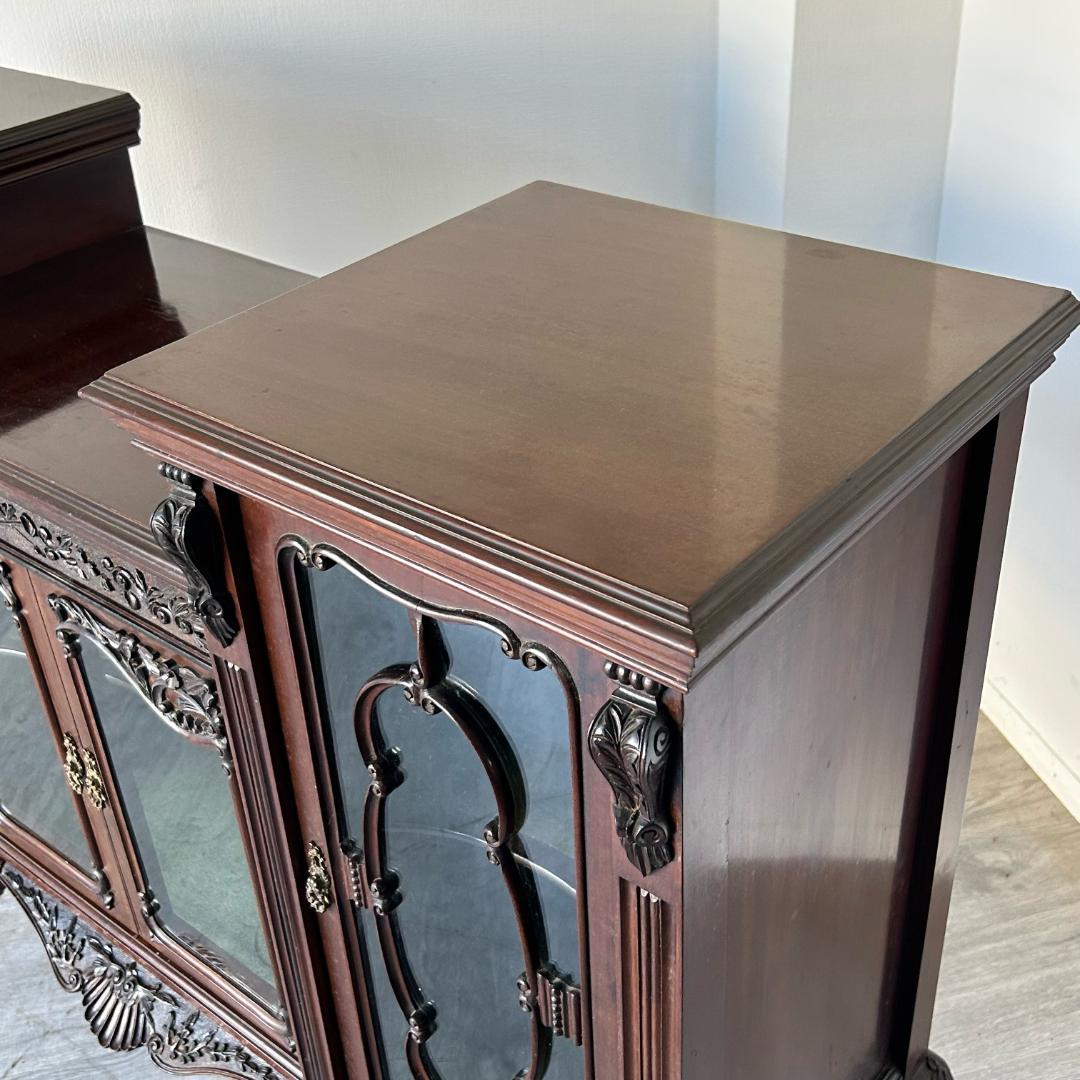 イギリス アンティーク　家具 ブックケース キャビネット 1930年頃 494A