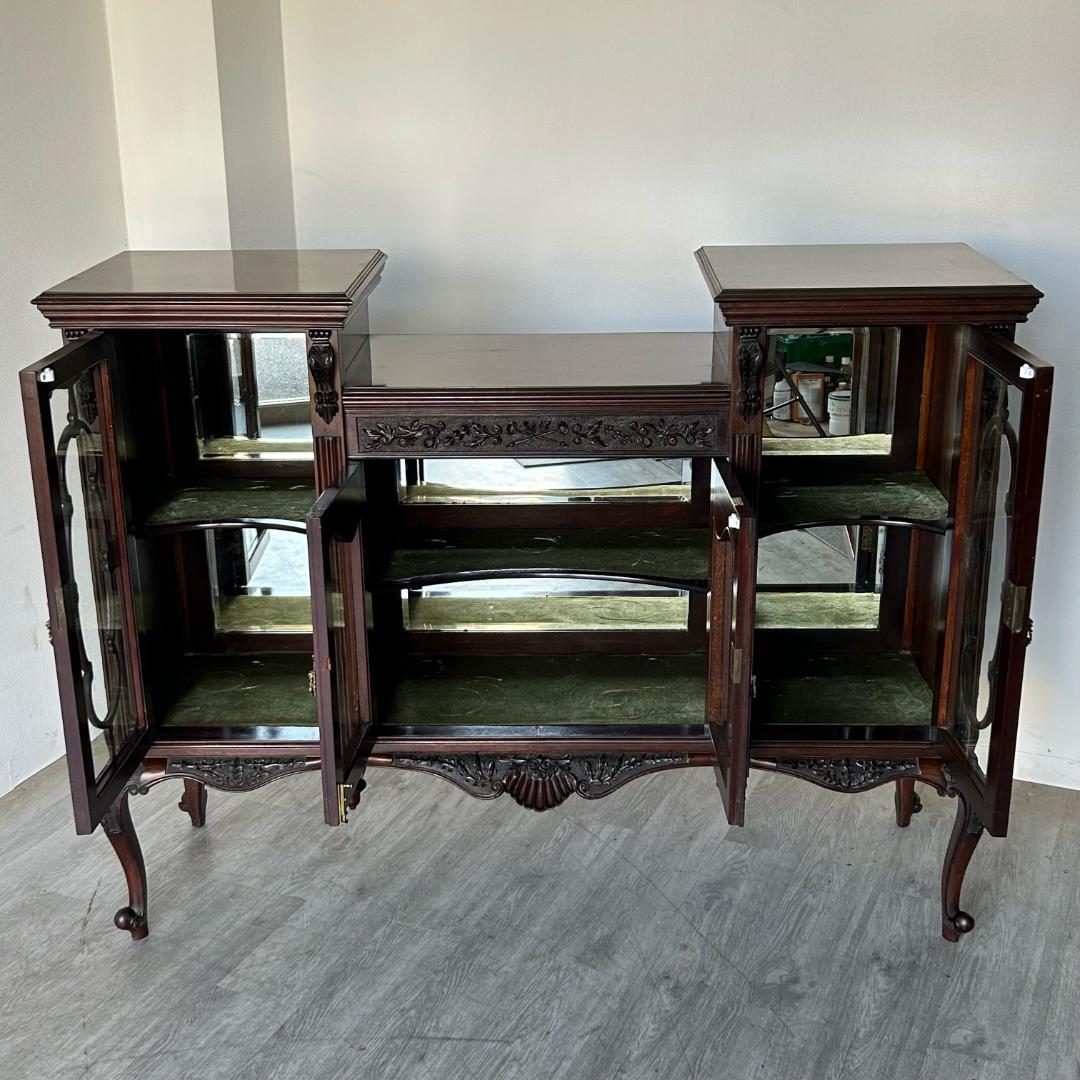 イギリス アンティーク　家具 ブックケース キャビネット 1930年頃 494A