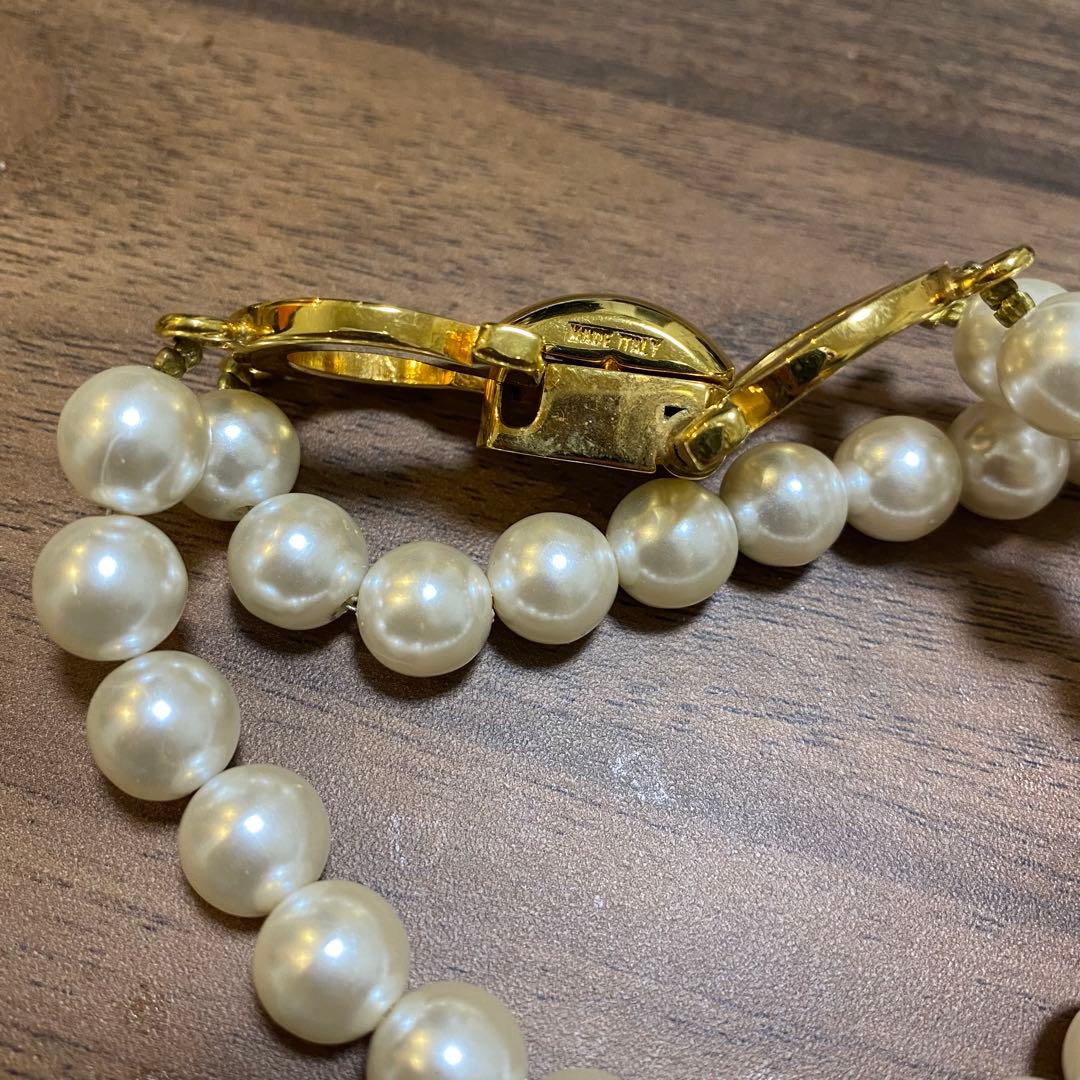 フェラガモ ガンチーニ パール ネックレス