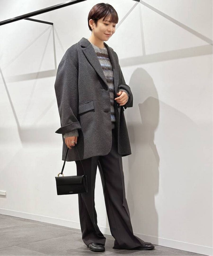 AP STUDIO ジャケットコート　グレー　38サイズ