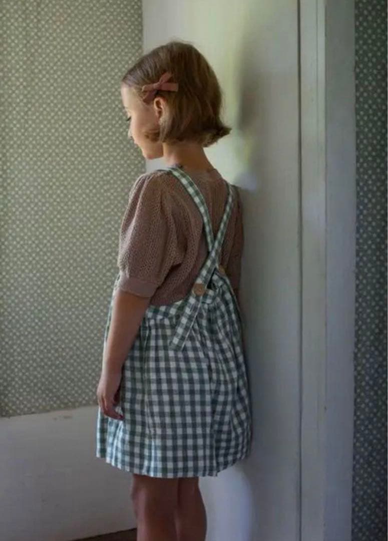 新品 SOOR PLOOM Eloise Pinafore Gingham
