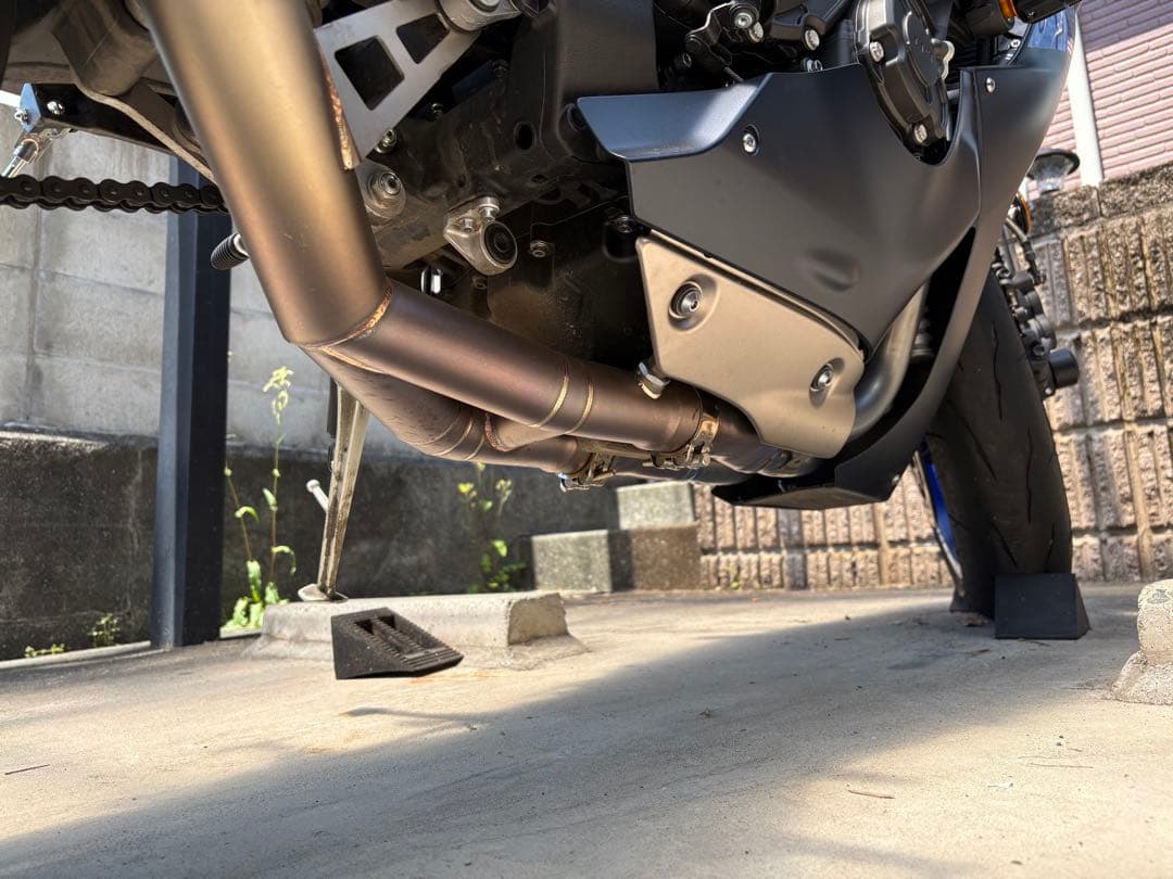 YZF R1 リンクパイプ　マフラー