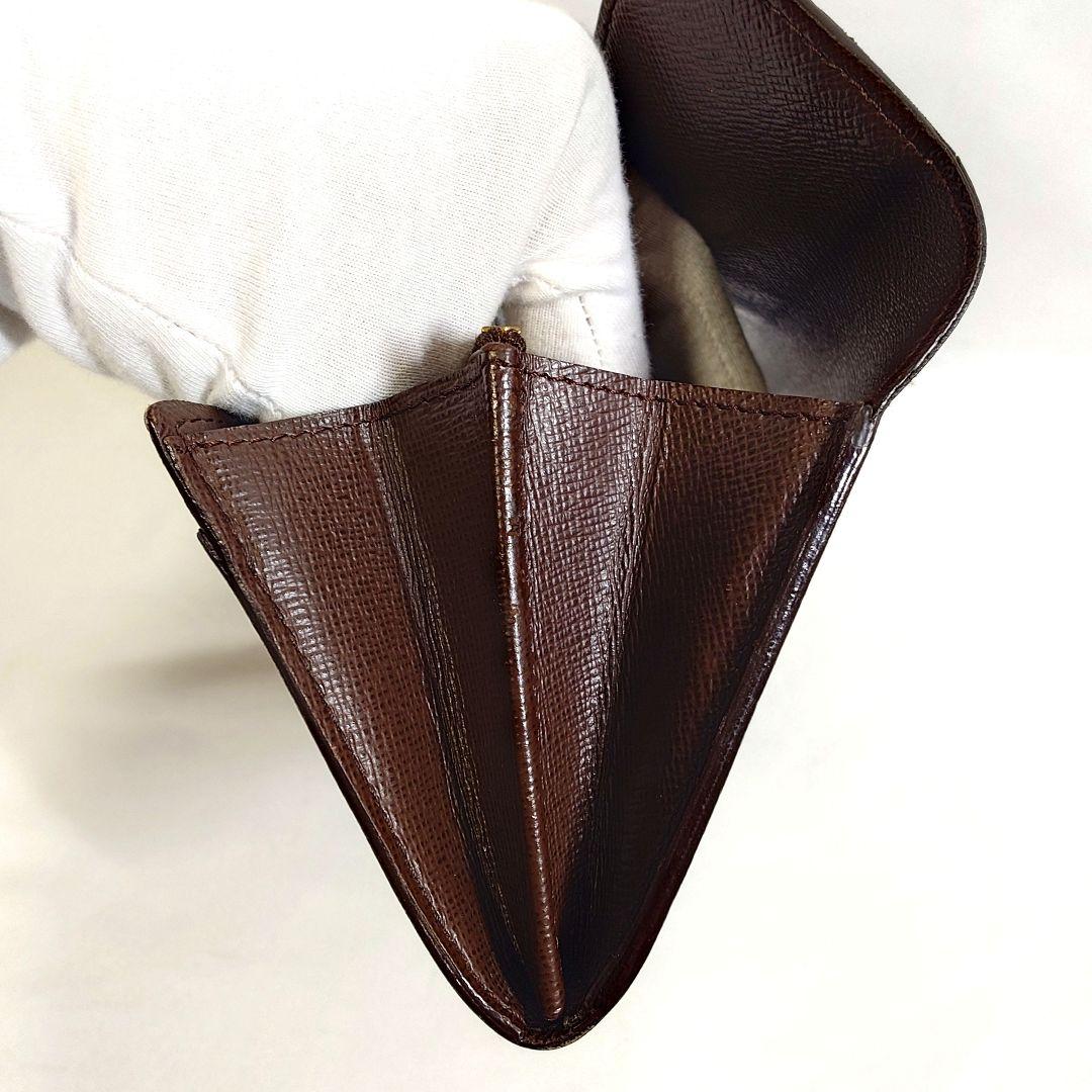 良品 ルイヴィトン ダミエ ポルトフォイユサラ　 型番N61726/CA1025