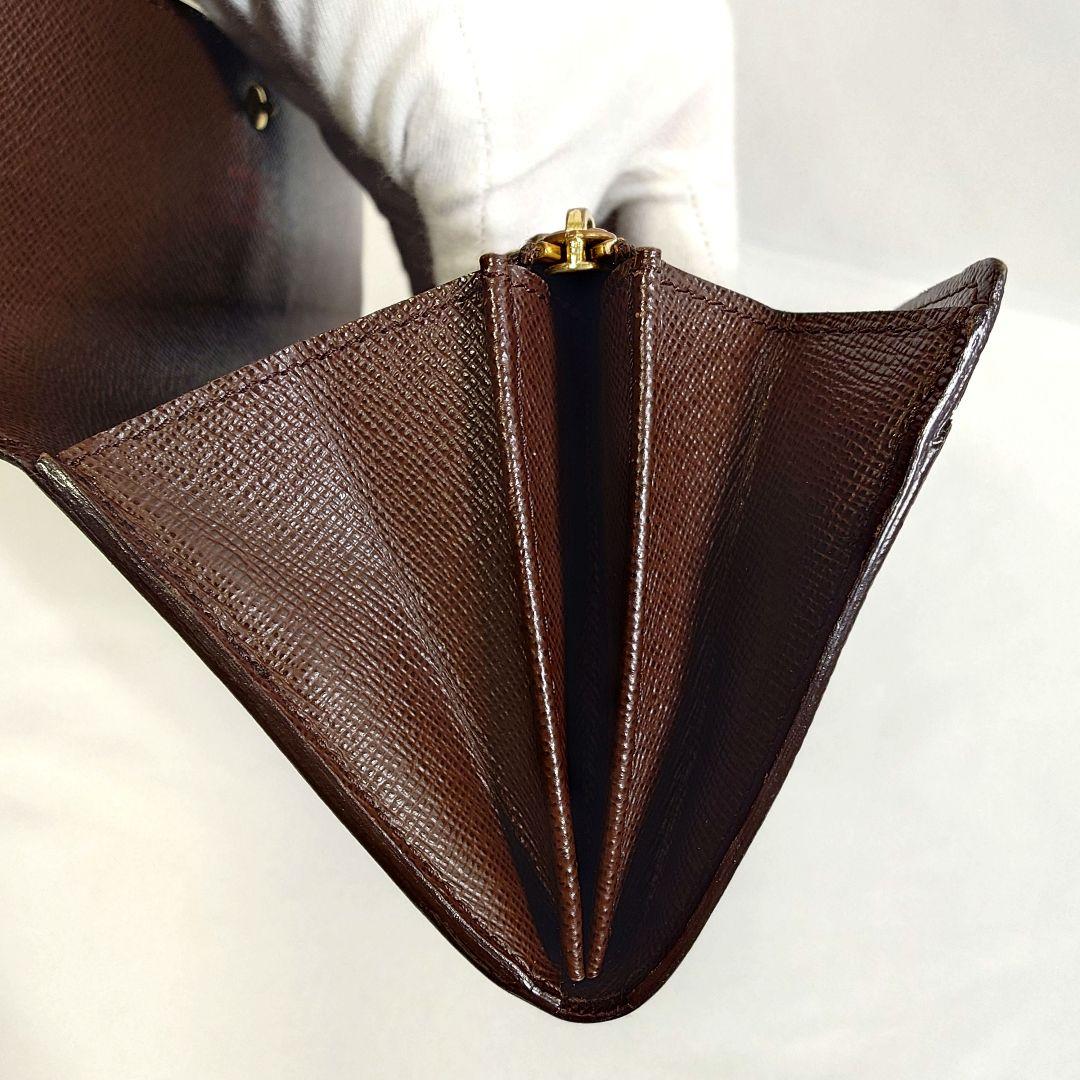 良品 ルイヴィトン ダミエ ポルトフォイユサラ　 型番N61726/CA1025