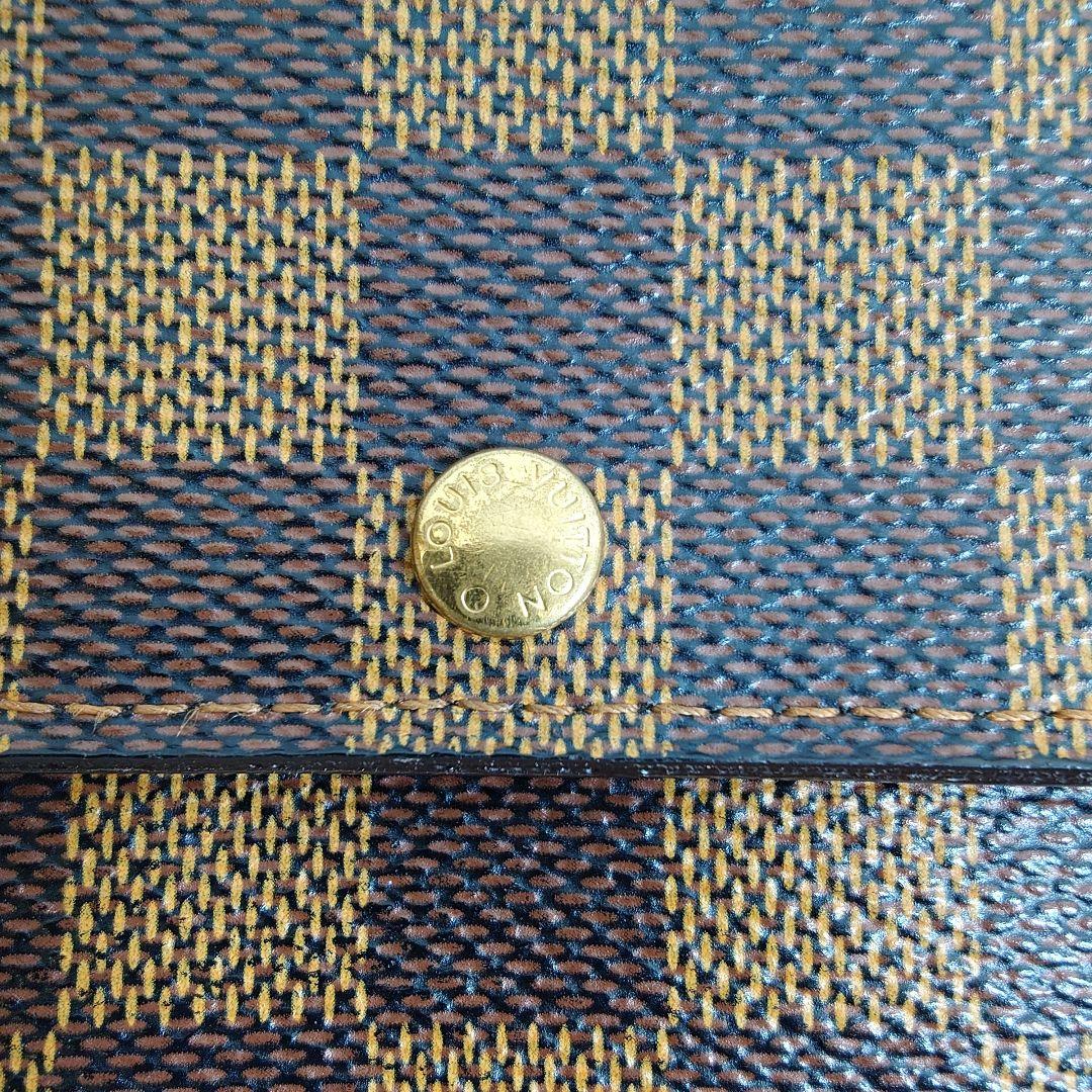 良品 ルイヴィトン ダミエ ポルトフォイユサラ　 型番N61726/CA1025