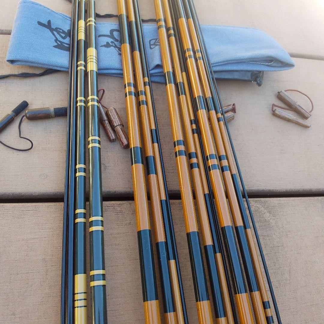 Daiwa ヘラブナ竿 陽舟9.10.12尺、 晴釣13尺4本セット販売