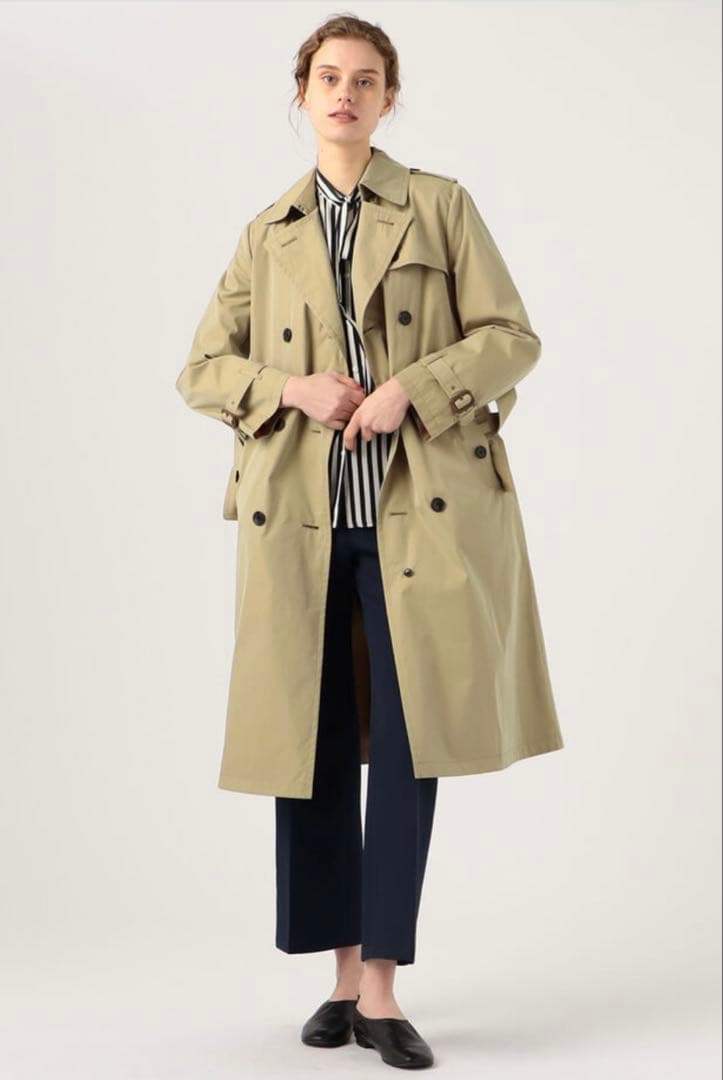 美品 トゥモローランド トレンチコート ライナー付き レディース SIZE 36