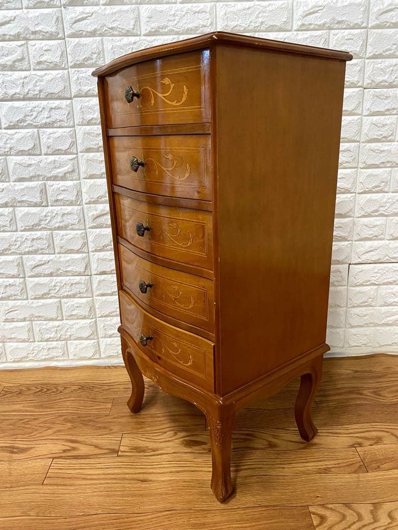 小引き出しアンティークない 昭和レト 口象嵌　イタリアヴィンテージ