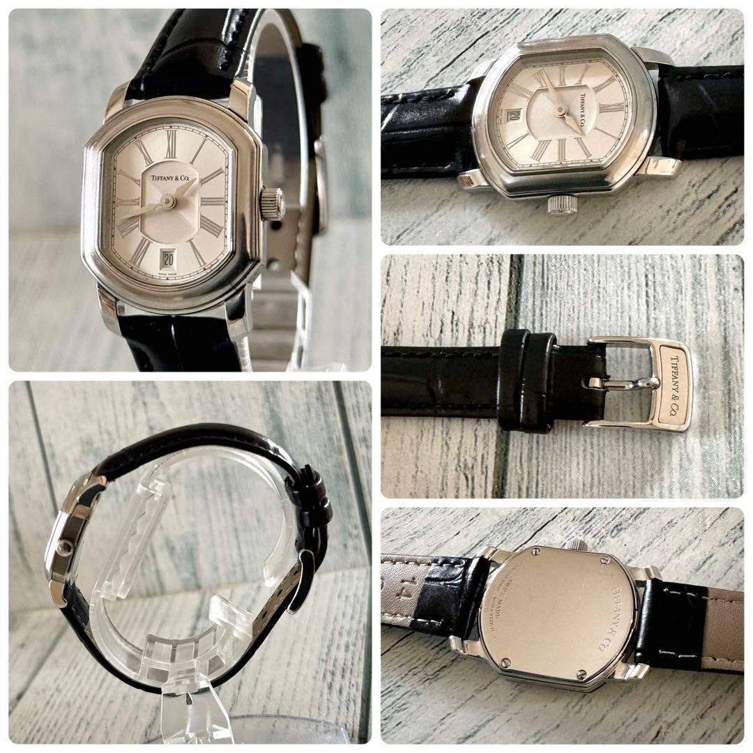 【希少.】TIFFANY&Co ティファニー 腕時計 マーククーペ スモセコ