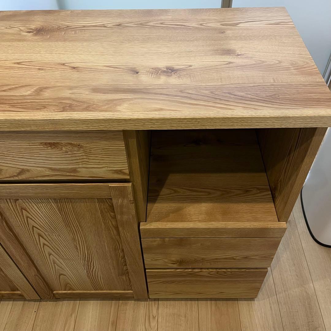 カップボード　食器棚　120cm 木製