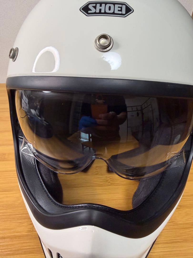 SHOEI EX-ZERO フルフェイスヘルメット XLサイズ ホワイト