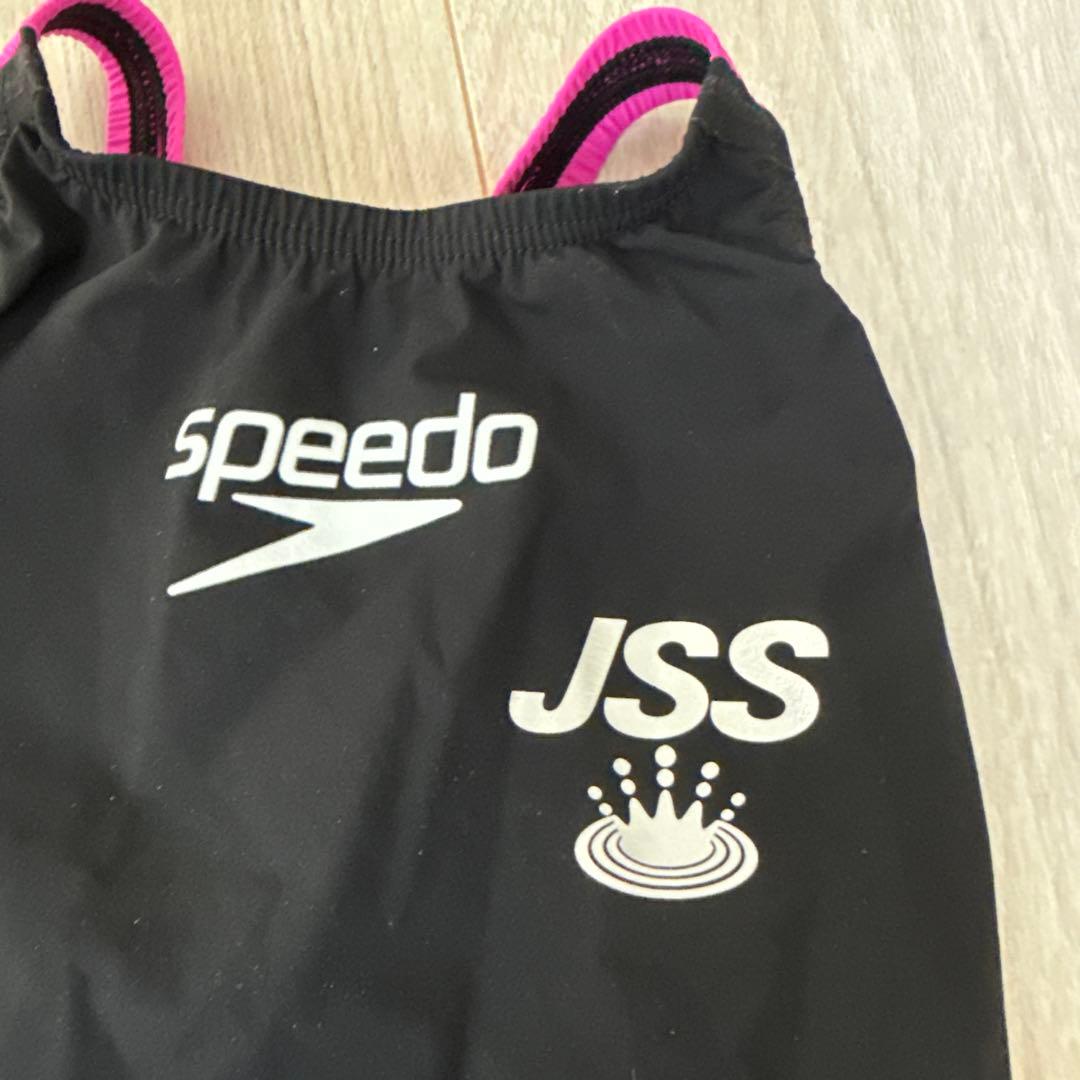 speedo JSS 競泳用水着 黒/ピンク