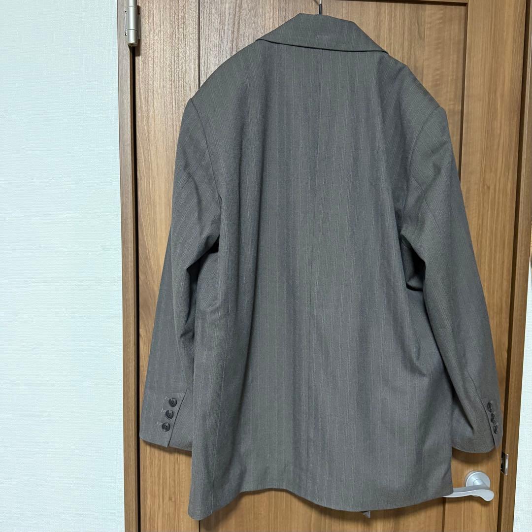 【JEANASIS/ジーナシス 】新品　サキソニーパワショルジャケット　グレー