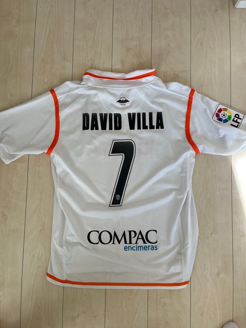バレンシア 2007-08 ホーム #7 DAVID VILLA ダビド・ビジャ