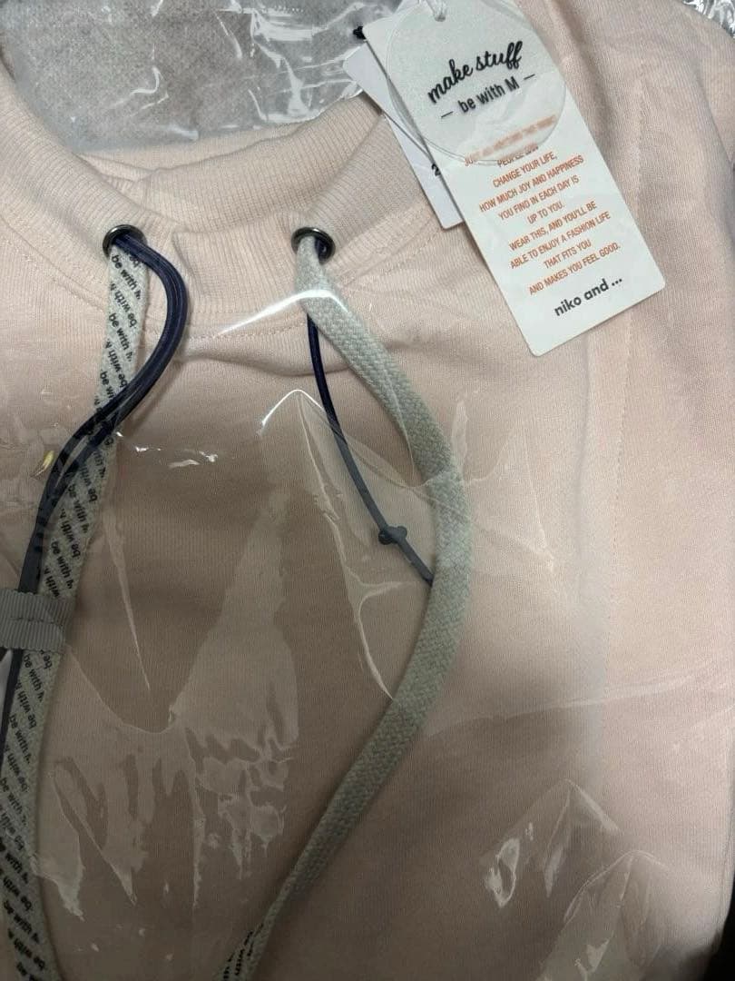 ニコアンドbewithMMisayo 2WAY オシャプルオーバーピンク新品