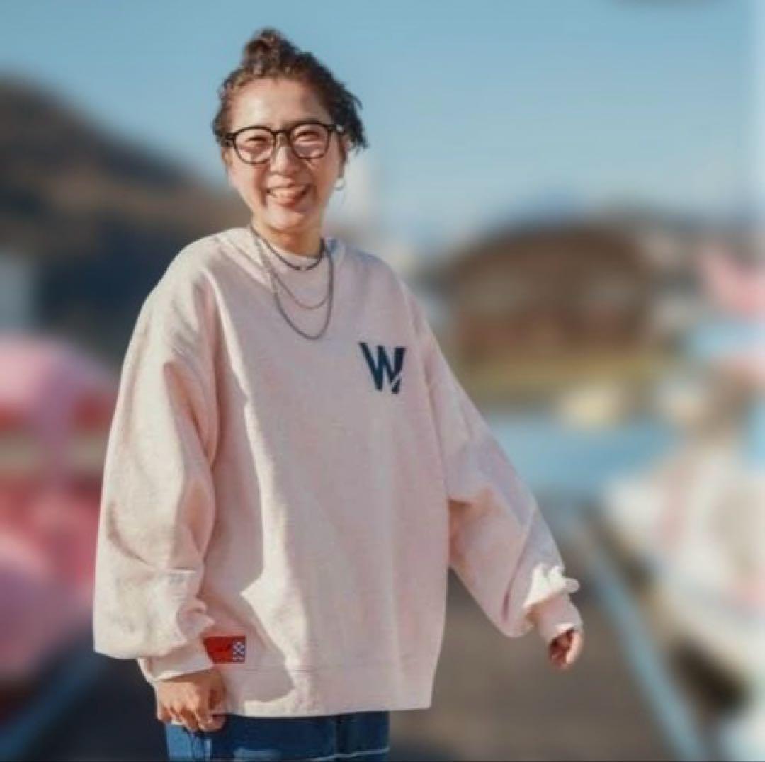 ニコアンドbewithMMisayo 2WAY オシャプルオーバーピンク新品