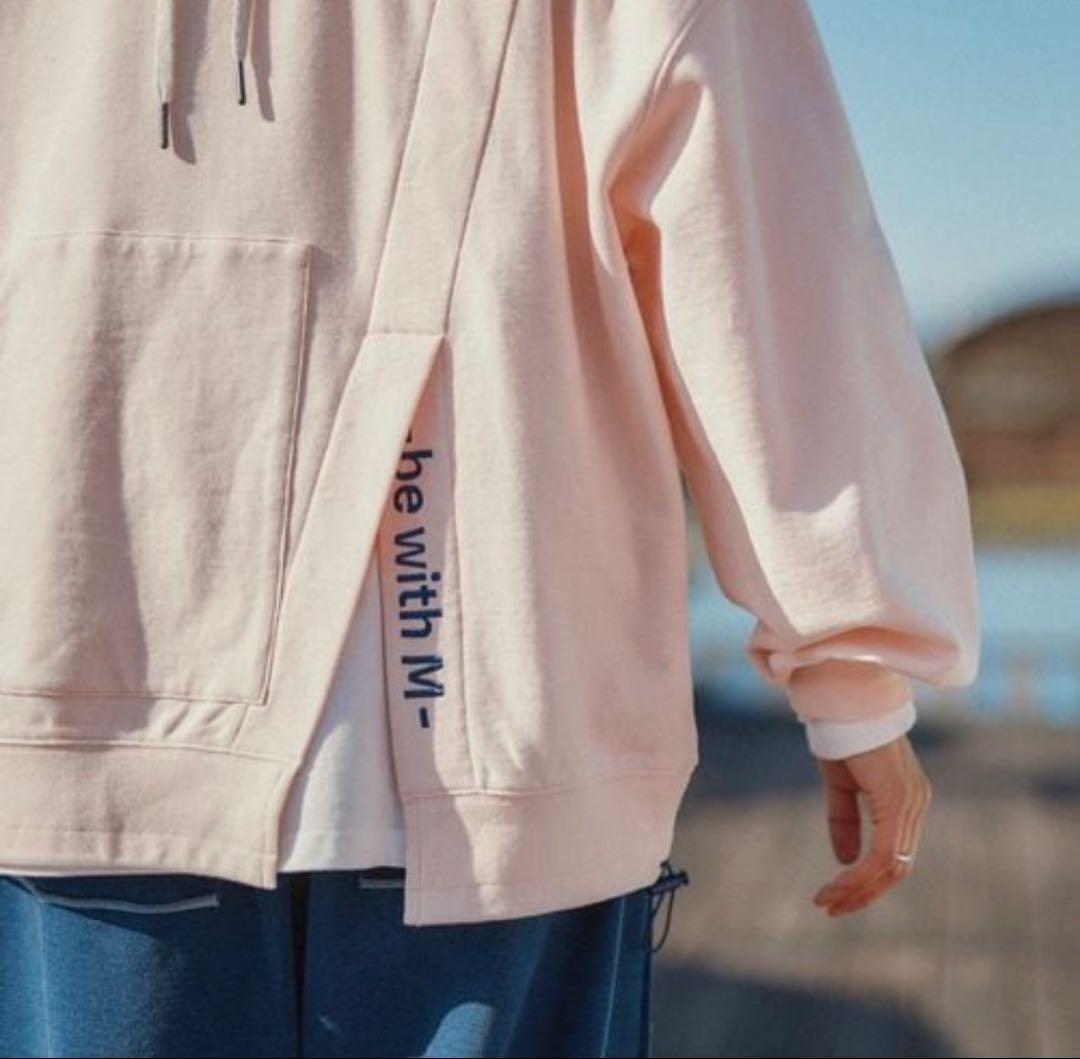 ニコアンドbewithMMisayo 2WAY オシャプルオーバーピンク新品