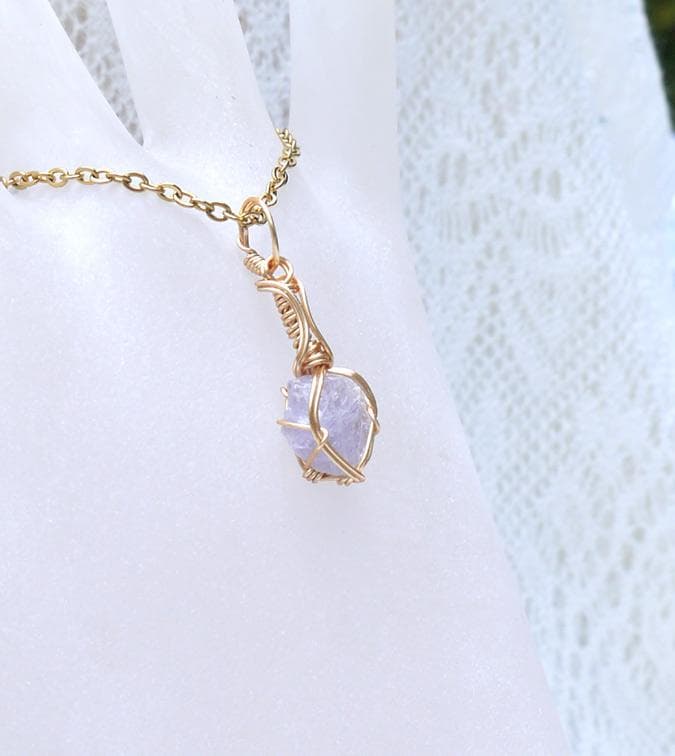 希少 ブルーヘルデライト ペンダントトップ◇