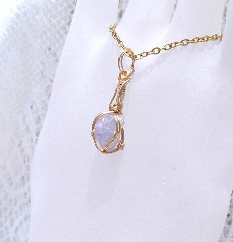 希少 ブルーヘルデライト ペンダントトップ◇