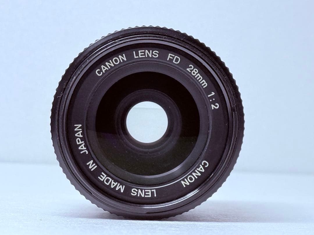 Canon New FD 28mm F2 動作確認済 単焦点レンズ