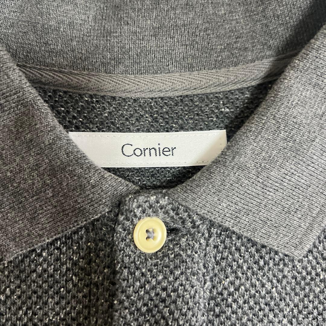 【値下げ】cornier ヘビーカノコポロシャツ