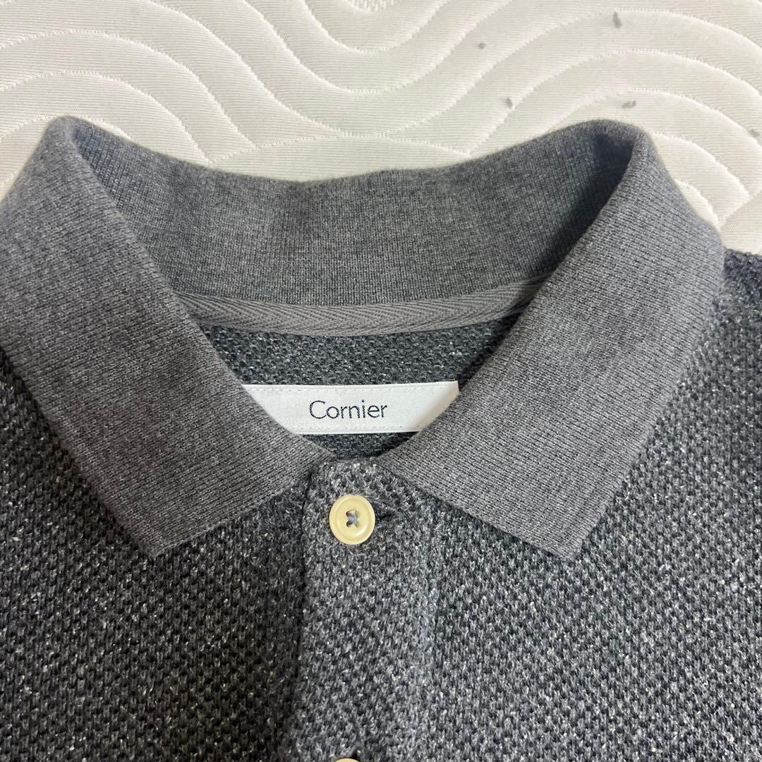 【値下げ】cornier ヘビーカノコポロシャツ