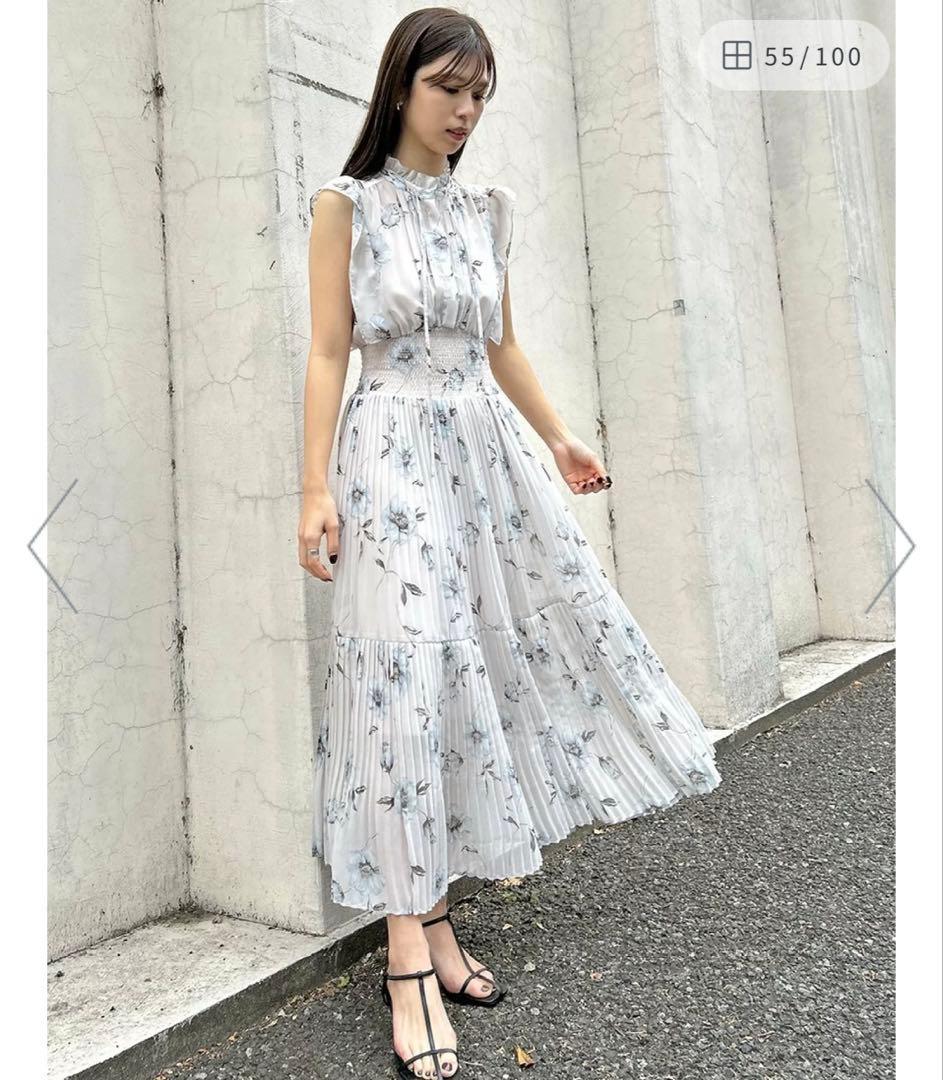 SNIDEL Sustainable 20周年 プリントワンピース R