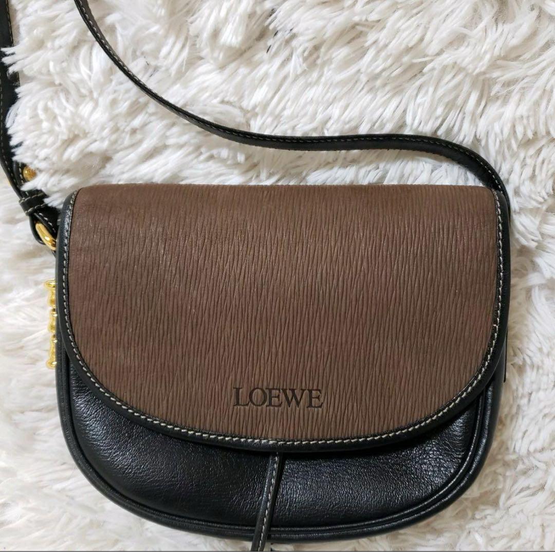 s*7様 【希少】LOEWE　ロエベ　ベラスケス　ショルダーバック　ツイスト金具