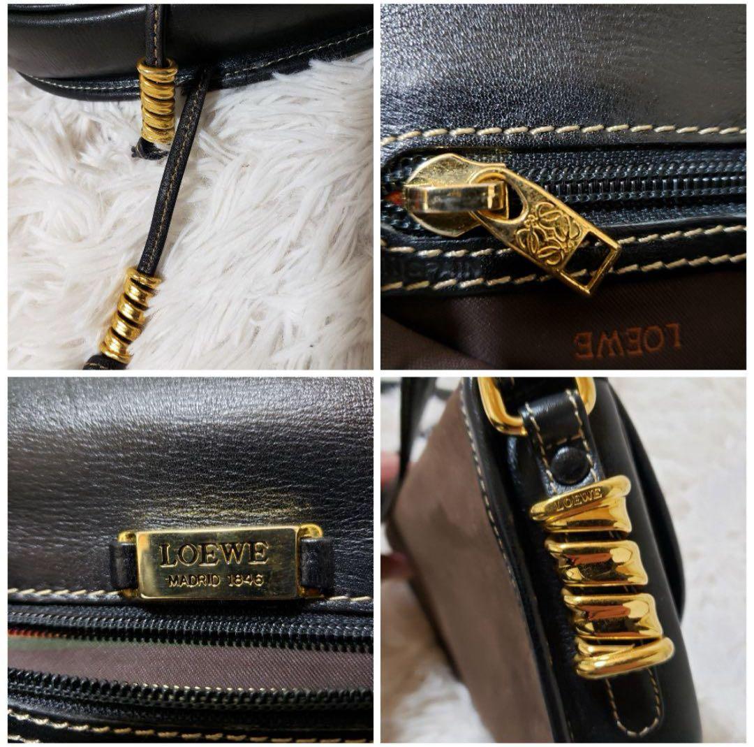 s*7様 【希少】LOEWE　ロエベ　ベラスケス　ショルダーバック　ツイスト金具